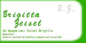 brigitta zeisel business card